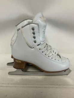 Used Jackson ELLE Girls Figure Skate White Junior 04