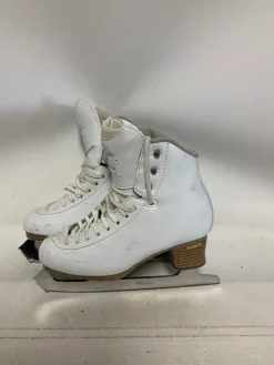 Used Jackson ELLE Girls Figure Skate White Junior 03