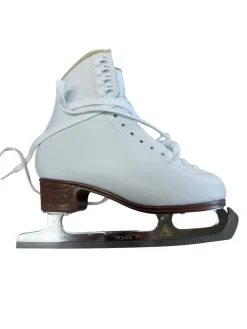 Used Jackson EXCEL Girls Figure Skate White Junior 04