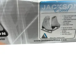 Used Jackson EXCEL Girls Figure Skate White Junior 04