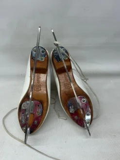 Used Jackson FIGURE SKATES WomensFigure Skate White Senior 8