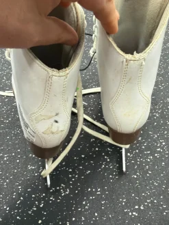 Used Jackson GLACIER 520 WomensFigure Skate White Senior 5