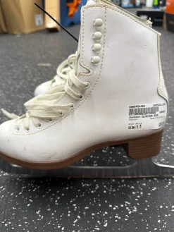 Used Jackson GLACIER 520 WomensFigure Skate White Senior 5