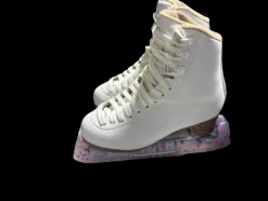 Used Jackson JACKSON MYSTIQUUE J 1.5 Girls Figure Skate White Junior 01.5