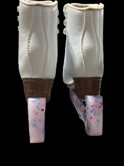 Used Jackson JACKSON MYSTIQUUE J 1.5 Girls Figure Skate White Junior 01.5