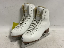 Used Jackson MYSTIQUE Girls Figure Skate White Junior 02