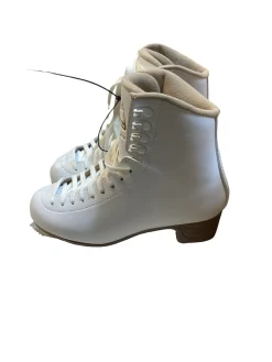 Used Jackson MYSTIQUE JS 1490 WomensFigure Skate White Senior 7.5