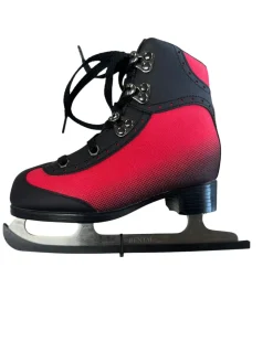 Used Jackson RENTAL Girls Softboot Skate Red Youth 13.0