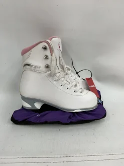Used Jackson SKATE Girls Figure Skate White Junior 02