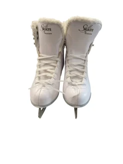 Used Jackson SOFT SKATE SZ 5 Womens Softboot Skate White Senior 5