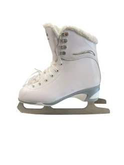 Used Jackson SOFT SKATE SZ 5 Womens Softboot Skate White Senior 5