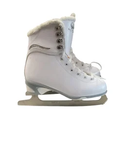 Used Jackson SOFT SKATE SZ 5 Womens Softboot Skate White Senior 5