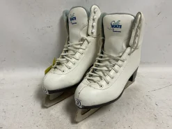 Used Jackson SOFT SKATE Womens Softboot Skate White Senior 8