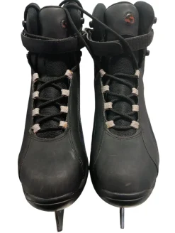 Used Jackson SOFT TEC Mens Figure Skate Black Senior 9