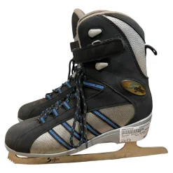 Used Jackson SOFTEC FIGURE Womens Softboot Skate Grey Senior 9