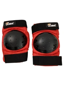 Used Jbm Inline Kneepad/Elbow Pad/Wrist Guard Set Red