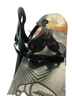 Used Jones MOUNTAIN Boys Board/Binding Brown 130 cm