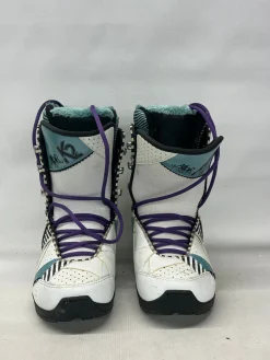 Used K2 AFFAIR CONDA W Womens Snowboard Boots White Senior 9