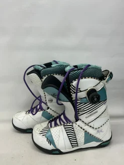 Used K2 AFFAIR CONDA W Womens Snowboard Boots White Senior 9