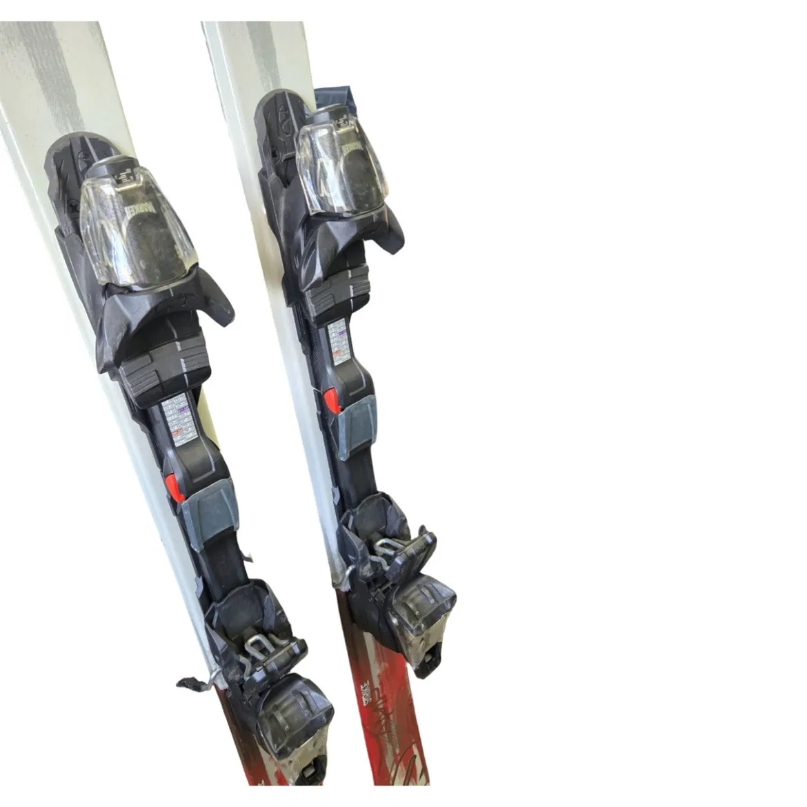 Used K2 AMP STRIKE W/ MARKER FASTTRAK BINDING Mens DH Ski/Binding Red 167 cm