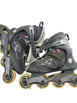 Used K2 ATHENA Senior Aggressive Skates Black Senior 8