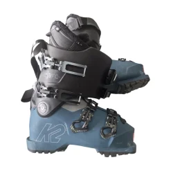 Used K2 BFC W 95 WMNS SKI BOOTS 25 Womens DH Ski Boot Teal 250 MP - M07 - W08
