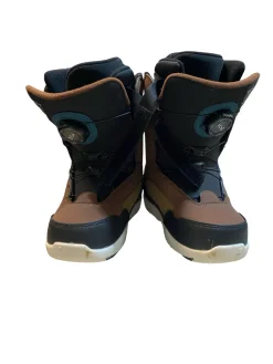 Used K2 BOA Boys Snowboard Boots Brown Junior 04
