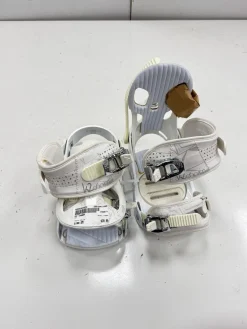 Used K2 CHARM Womens Binding Only White SM