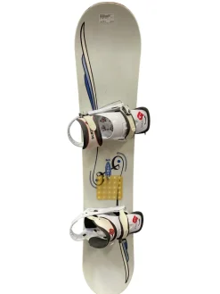 Used K2 COMET 139CM Boys Board/Binding White 139 cm