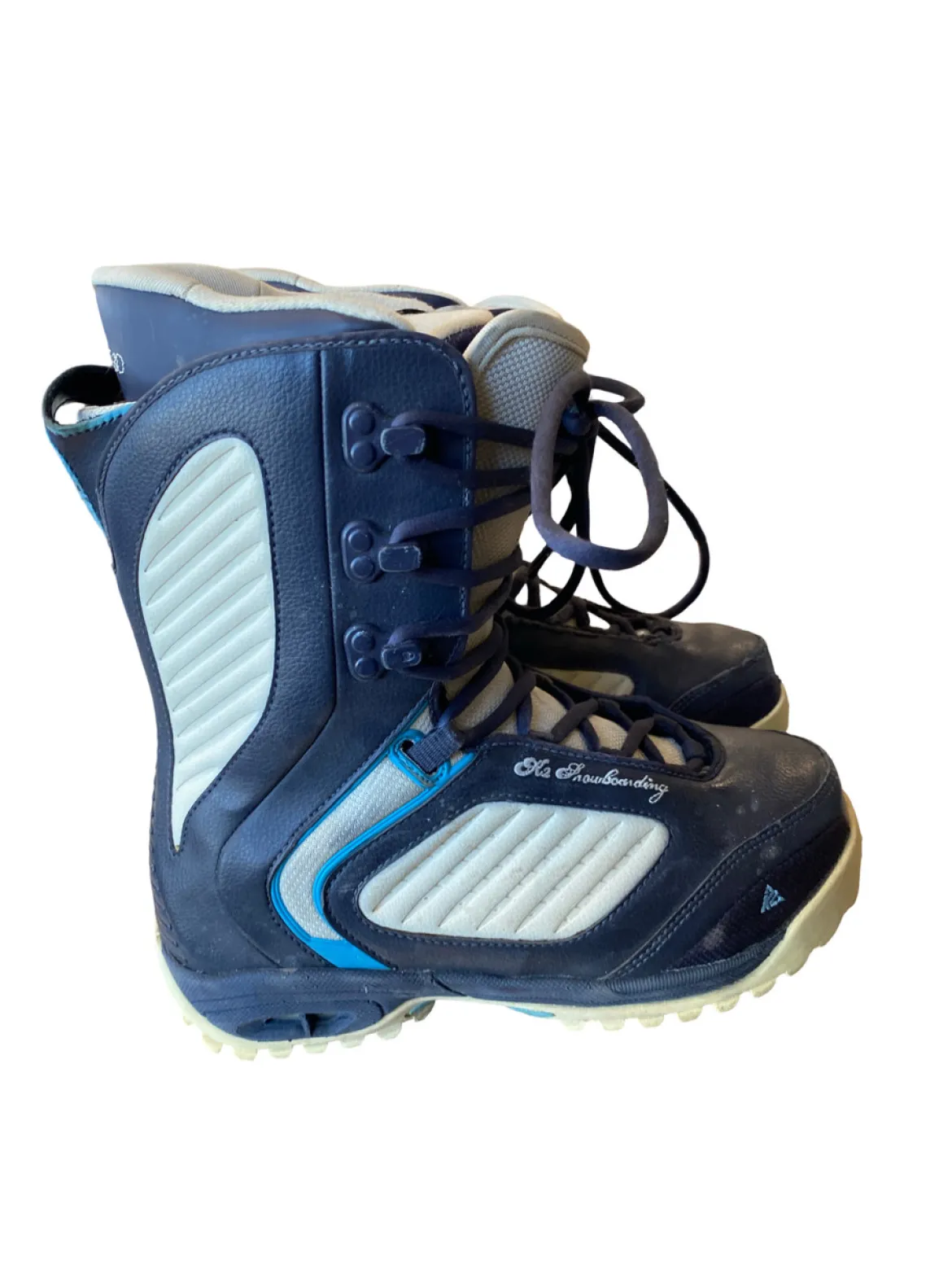 Used K2 COMFORT FIT 3D Womens Snowboard Boots White Senior 8