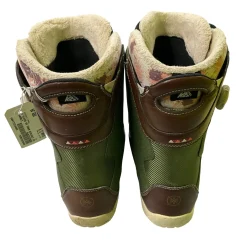 Used K2 CONTOUR Womens Snowboard Boots Green Senior 9