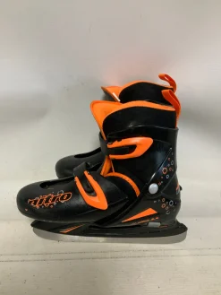 Used K2 ICE MERLIN 1-5 Boys Softboot Skate Black Adjustable