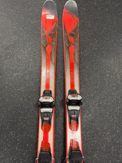 Used K2 IKONIC 85 TI Mens DH Ski/Binding Red 170 cm