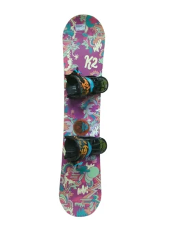 Used K2 KANDI 120 Girls Board/Binding Pink 120 cm
