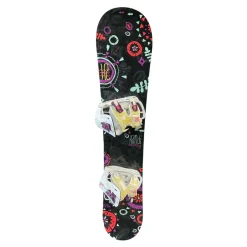 Used K2 KANDI Girls Board/Binding Black 134 cm