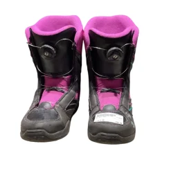 Used K2 KAT BOA Girls Snowboard Boots Black Junior 05