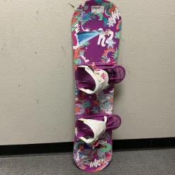 Used K2 LIL KANDI Girls Board/Binding Purple 100 cm