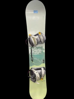 Used K2 LUNA Womens Board/Bindings Camel 143 cm