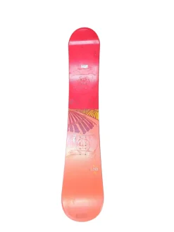Used K2 LUNA Womens Snowboard Only Red 155 cm