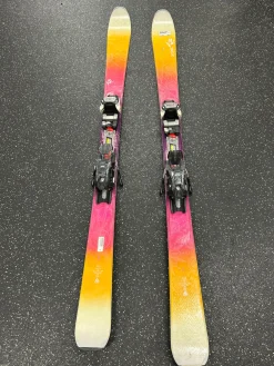 Used K2 LUV STRUCK 80 Womens DH Ski/Binding Purple 156 cm