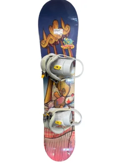 Used K2 MINI LUNA Girls Board/Binding Navy Blue 115 cm