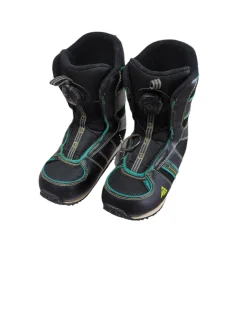 Used K2 MINI TURBO Boys Snowboard Boots Black Junior 01