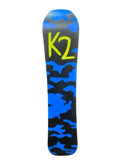 Used K2 MINI TURBO Girls Snowboard Only Black 120 cm
