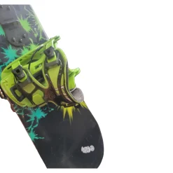 Used K2 MINI TURBO/BURTON BINDINGS 120 Boys Board/Binding Black 120 cm