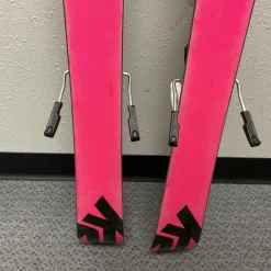 Used K2 MISCONDUCT Girls DH Ski/Binding Coral 119 cm