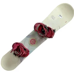 Used K2 MOMENT Womens Board/Bindings White 138 cm