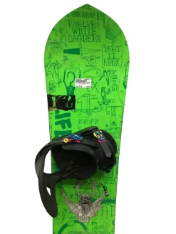 Used K2 PARK BOARD BARF PARTY Mens Board/Bindings Green 157 cm