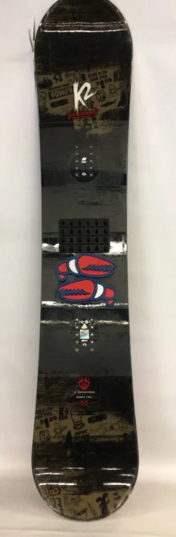 Used K2 VANDAL 142 CM Boys Snowboard Only Black 142 cm