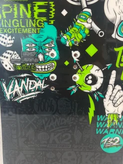 Used K2 VANDAL Boys Snowboard Only Black 132 cm