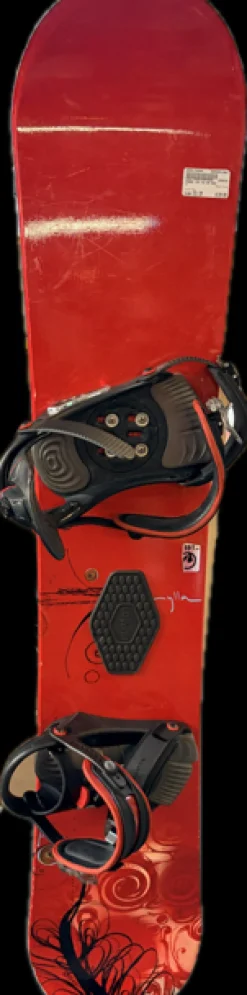 Used K2 YLLA Womens Board/Bindings Red 151 cm